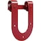 Ekena Millwork Premium Horseshoe Roller Hanger w/ Bolts for Barn Door for 2 1/4" Doors, Regal Red GB60015R2RR - alternate 2